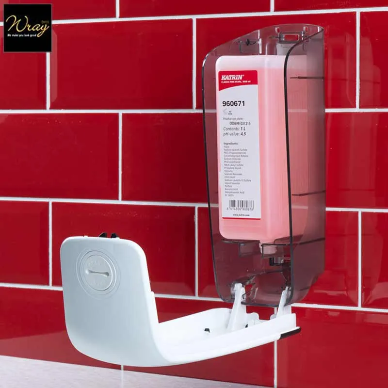 Katrin Inclusive 1000ml Soap Dispenser White