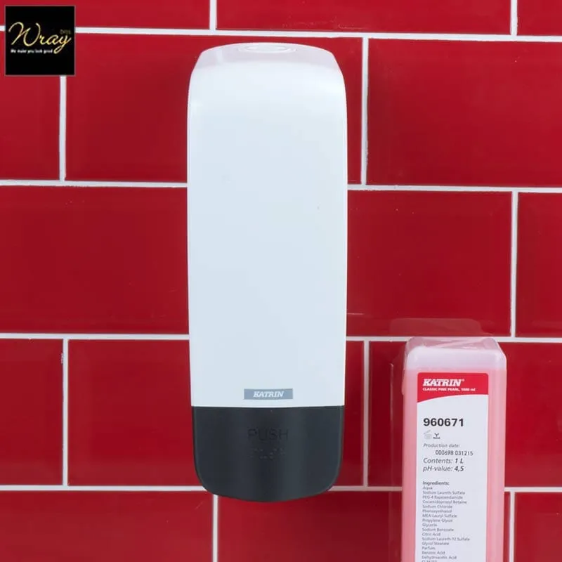 Katrin Inclusive 1000ml Soap Dispenser White