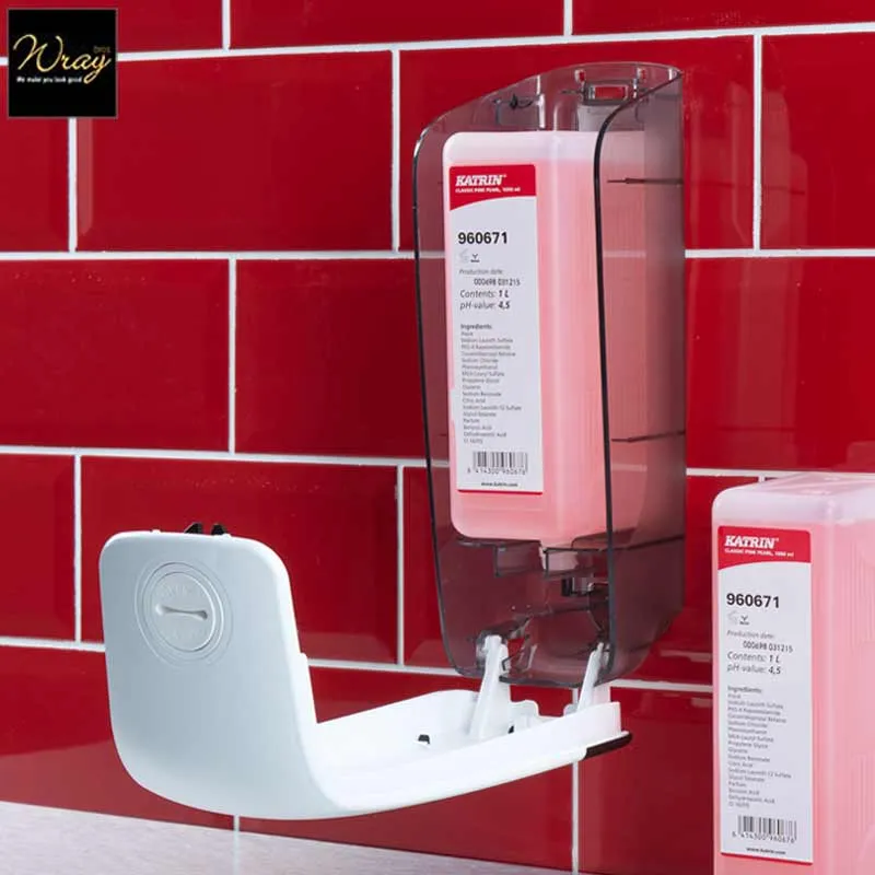 Katrin Inclusive 1000ml Soap Dispenser White