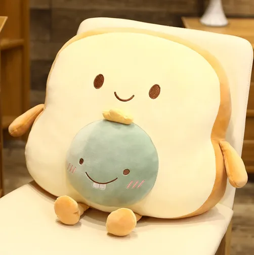 Kawaii Breadie Toastie Bestie-Slice Plushies Collection
