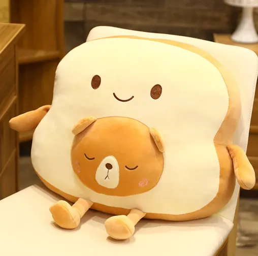 Kawaii Breadie Toastie Bestie-Slice Plushies Collection