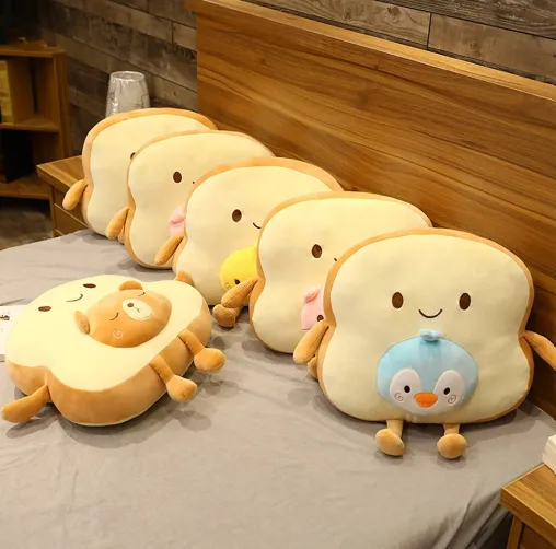 Kawaii Breadie Toastie Bestie-Slice Plushies Collection