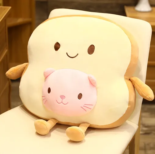 Kawaii Breadie Toastie Bestie-Slice Plushies Collection