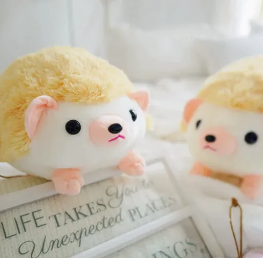 Kawaii Cookie and Cream Hedgehog Plushies