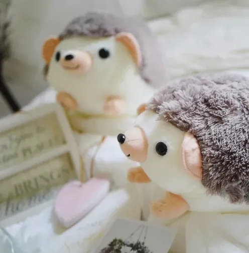 Kawaii Cookie and Cream Hedgehog Plushies