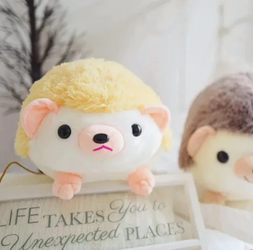 Kawaii Cookie and Cream Hedgehog Plushies