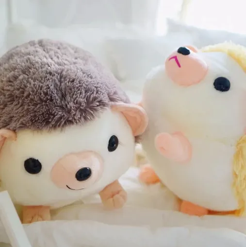 Kawaii Cookie and Cream Hedgehog Plushies