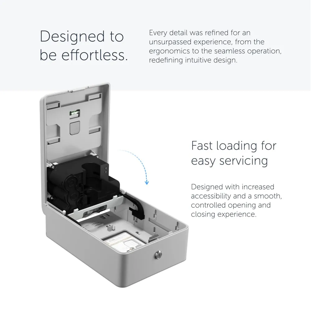 Kimberly Clark ICON, Electronic Skin Care, Soap and Sanitizer Custom Dispenser Automatic, without Faceplate, Metal