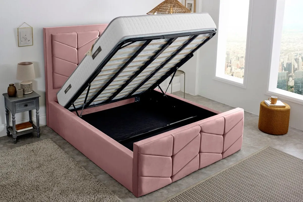 Lancaster Upholstered Ottoman Bed