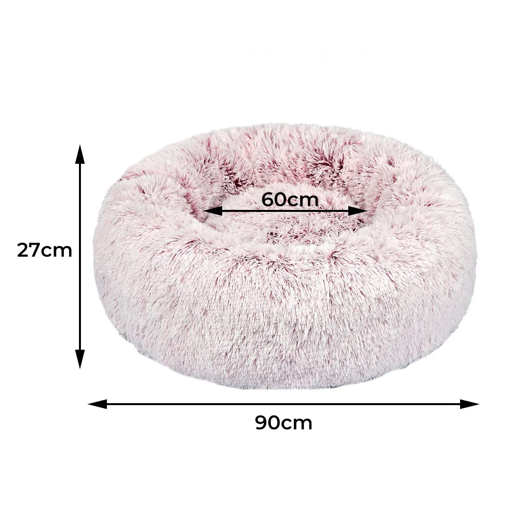 LARGE Dog Beds Replacement Cover Calming - Pink