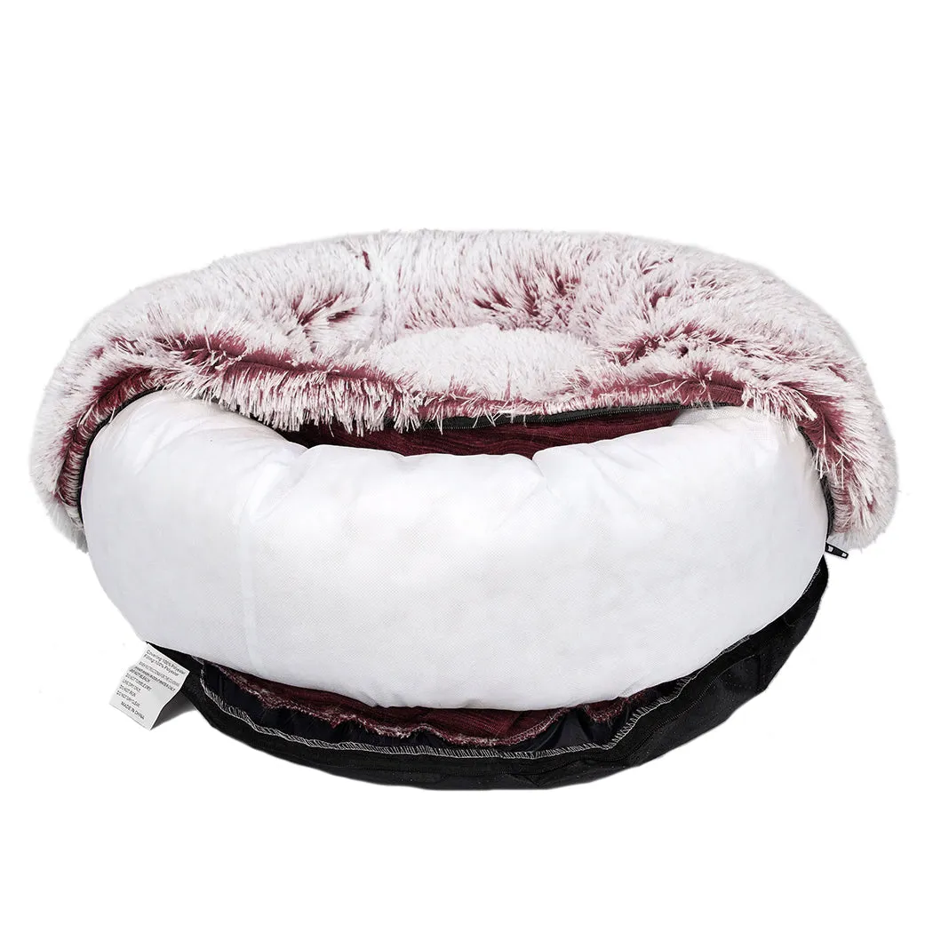 LARGE Dog Beds Replacement Cover Calming - Pink