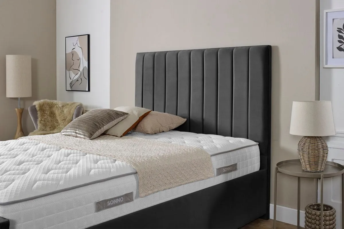 Lisbon Upholstered Ottoman Bed