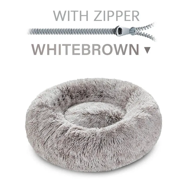 Luxe Plush Dog Bed Sofa – Removable & Washable