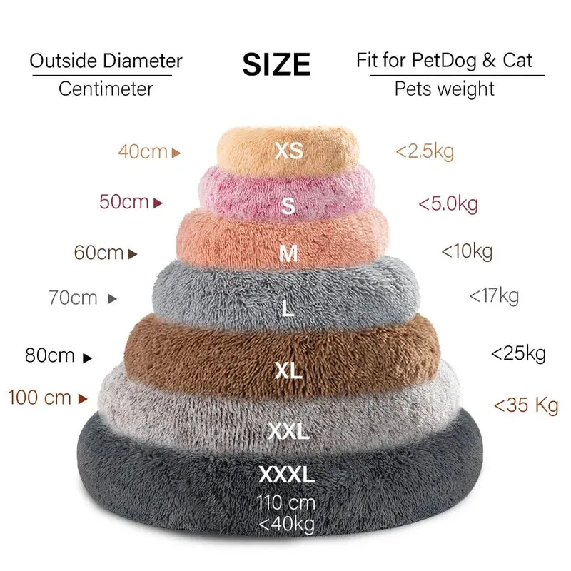 Luxe Plush Dog Bed Sofa – Removable & Washable