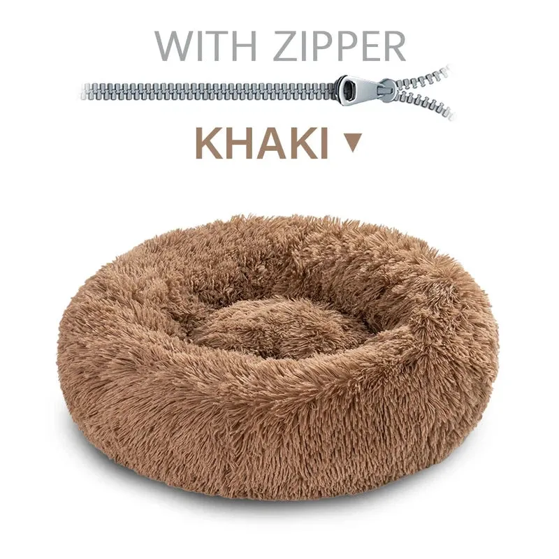 Luxe Plush Dog Bed Sofa – Removable & Washable
