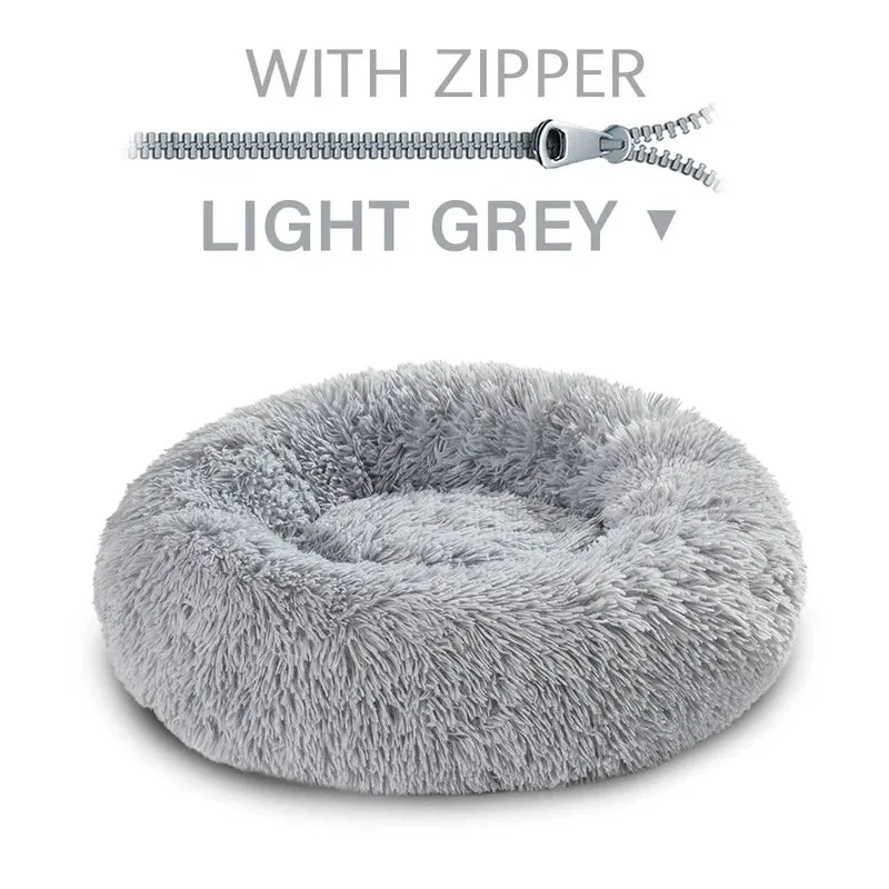 Luxe Plush Dog Bed Sofa – Removable & Washable