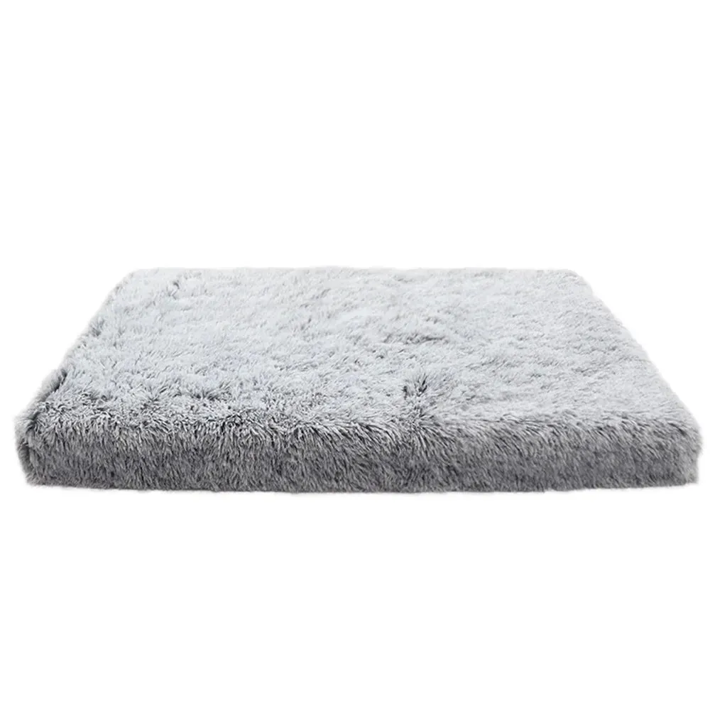 Luxurious Plush Pet Bed with Memory Foam and Heat-Reflective Features