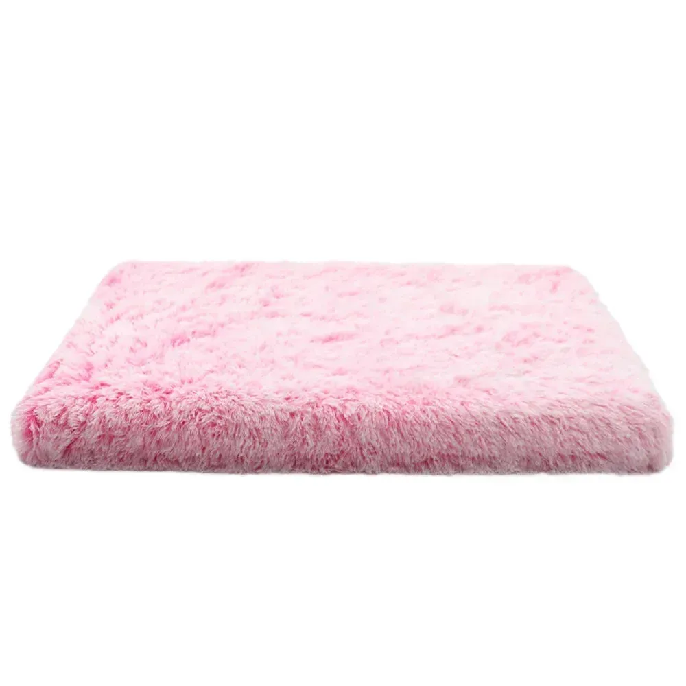 Luxurious Plush Pet Bed with Memory Foam and Heat-Reflective Features
