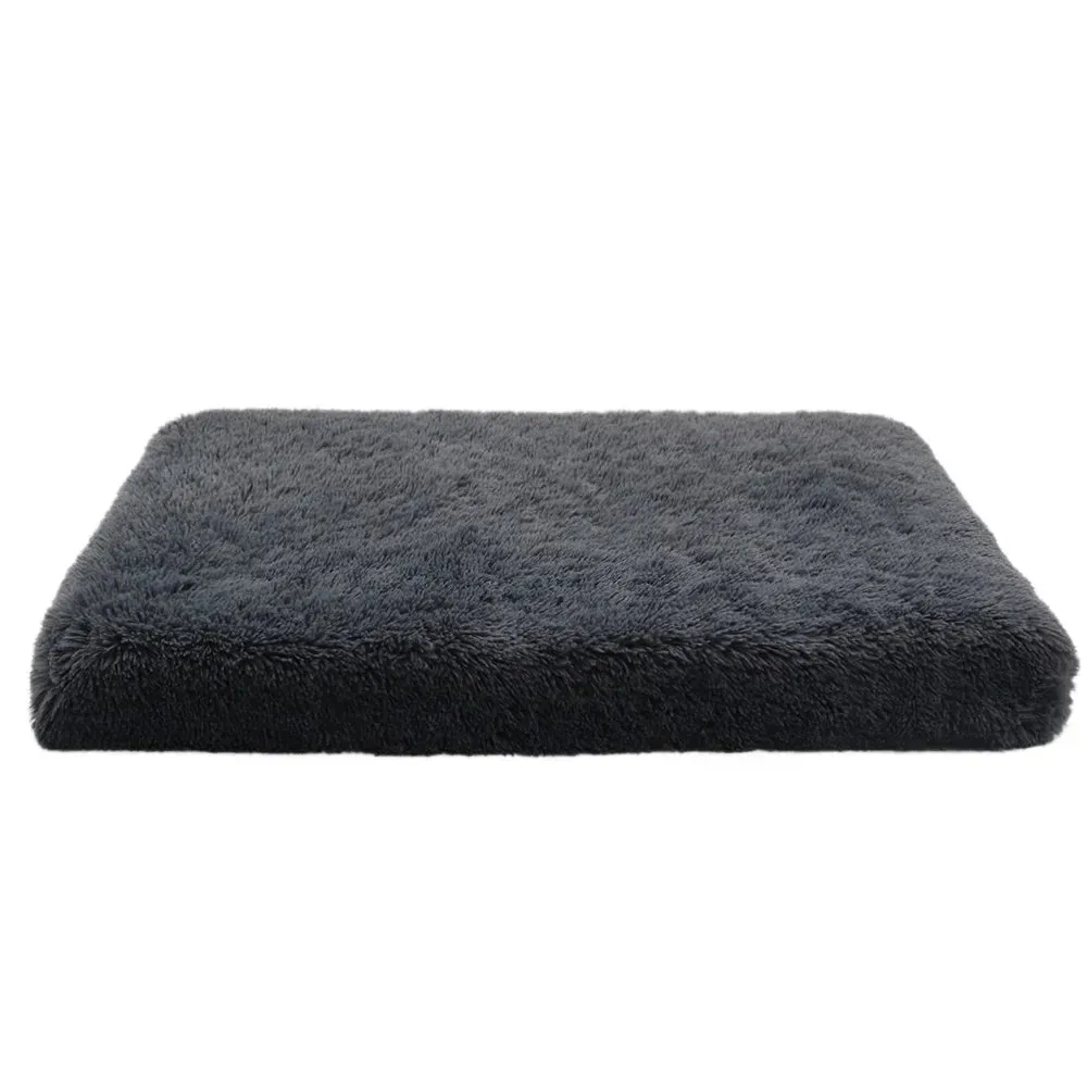 Luxurious Plush Pet Bed with Memory Foam and Heat-Reflective Features