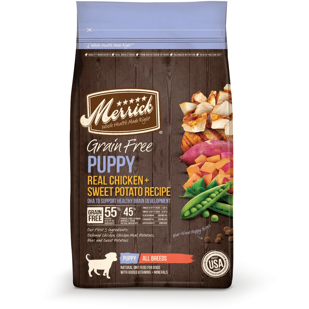 Merrick Grain Free Puppy Chicken Recipe Dry Dog Food