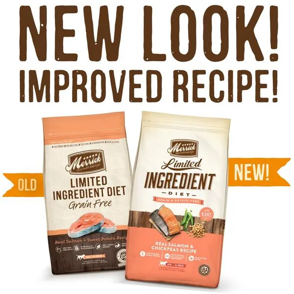 Merrick Limited Ingredient Diet Grain Free Real Salmon & Chickpeas Recipe Dry Dog Food
