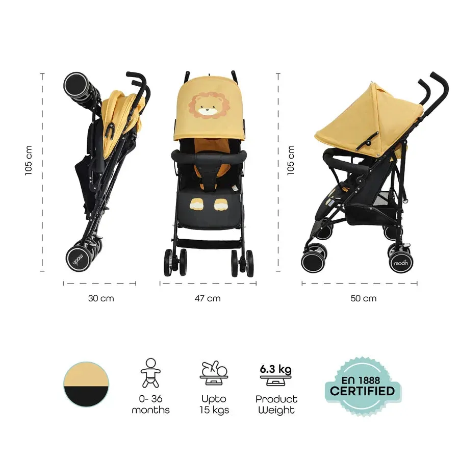 Moon Safari Stroller Character - Lion