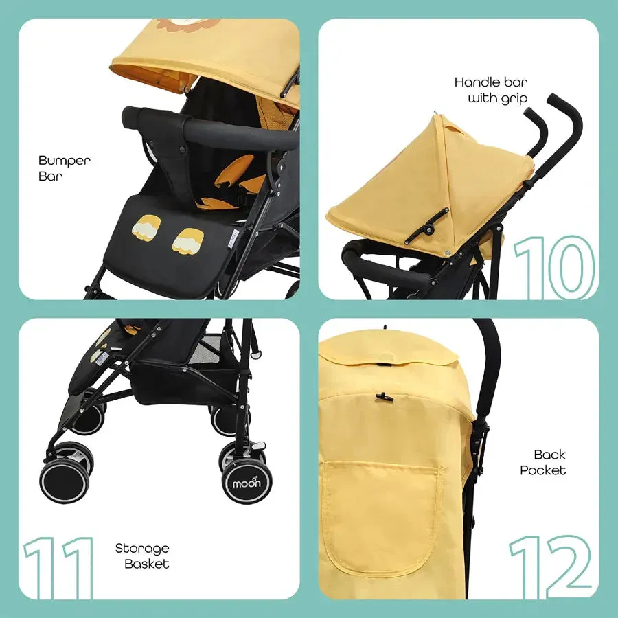 Moon Safari Stroller Character - Lion