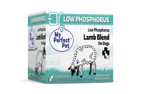 My Perfect Pet Low Phosphorus Lamb & Rice 4-lb, Gently Cooked Dog Food