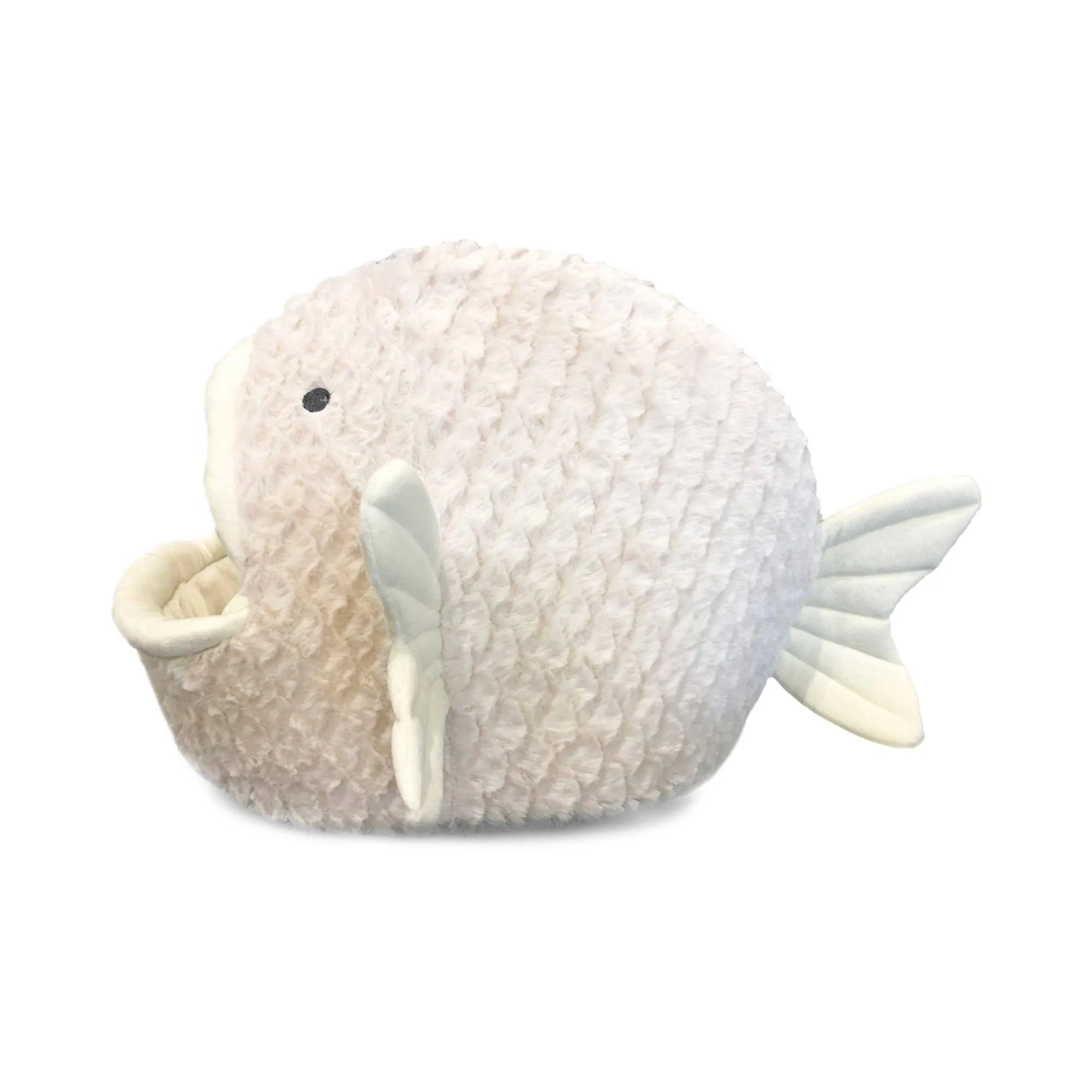 Nandog | White Fish Dog Bed and Cat Hut
