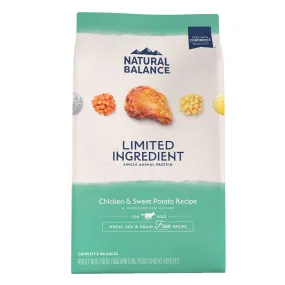 Natural Balance Limited Ingredient Diet Sweet Potato & Chicken Dog Food