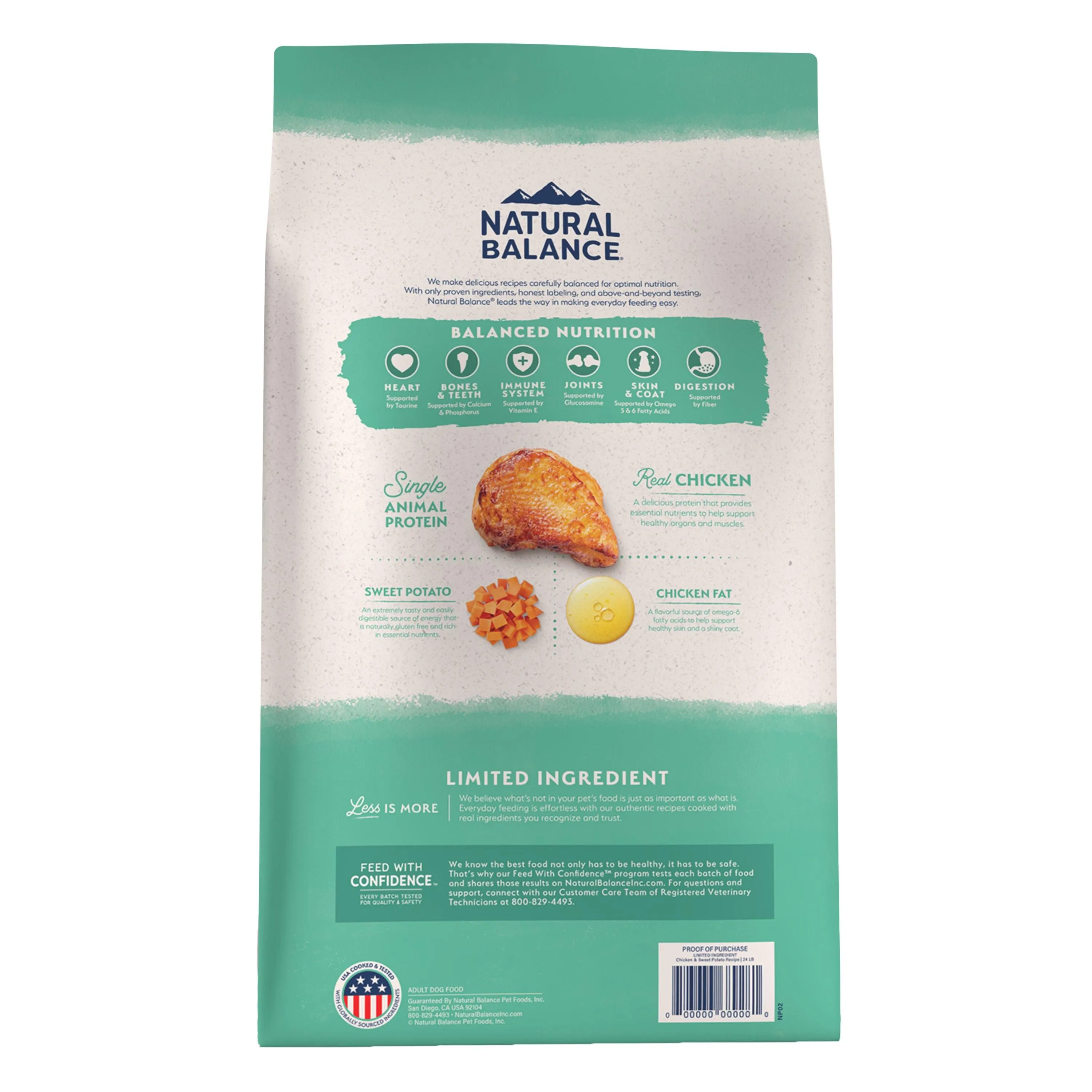 Natural Balance Limited Ingredient Diet Sweet Potato & Chicken Dog Food