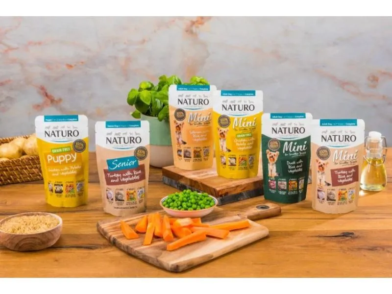 Naturo Senior Dog Food Turkey with Rice & Vegetables 150g x 8