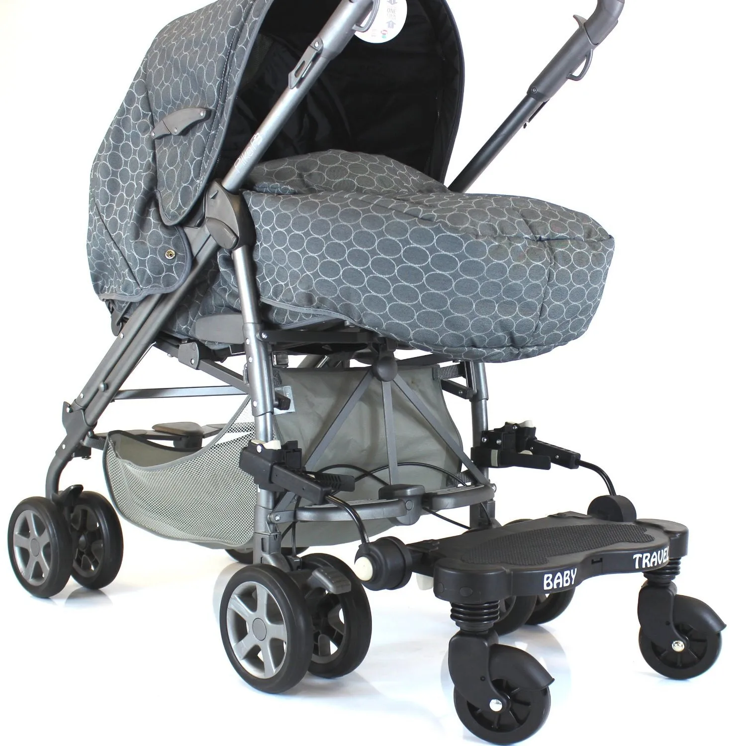 New Baby Travel Board Black Stroller Pram Three Wheeler Buggy Kiddie Kiddy Child