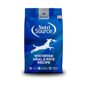 Nutrisource Choice Whitefish Meal & Rice Recipe Dry Dog Food 5lb