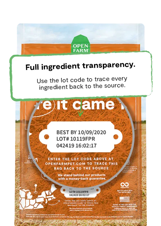 Open Farm - Farmer's Table Pork & Ancient Grains - Dry Dog Food