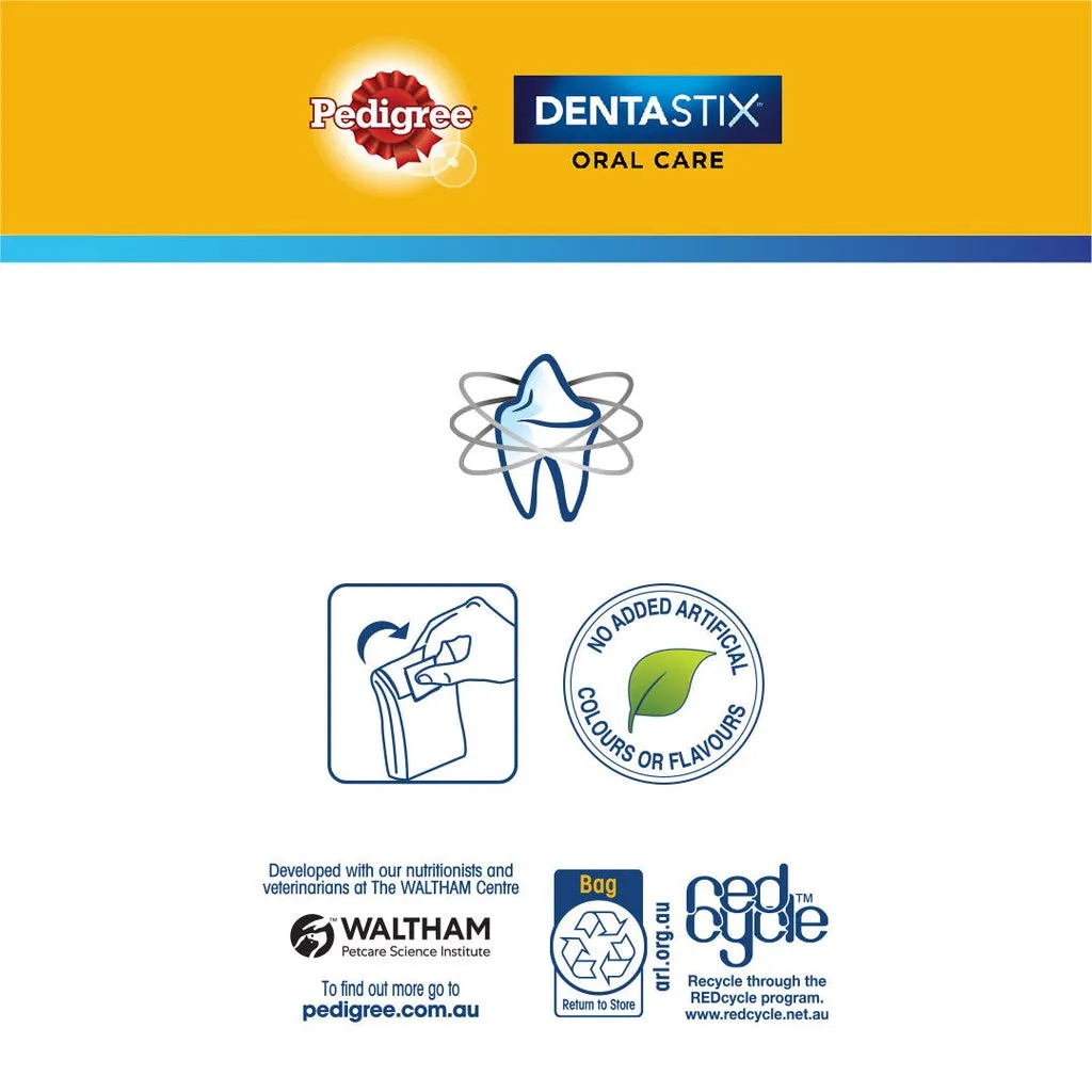 Pedigree DentaStix All Sizes/Flavors Dog/Puppy Dental Care Treats Daily Oral Care Chewy Chunx