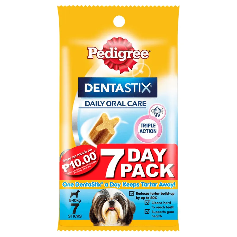 Pedigree DentaStix All Sizes/Flavors Dog/Puppy Dental Care Treats Daily Oral Care Chewy Chunx