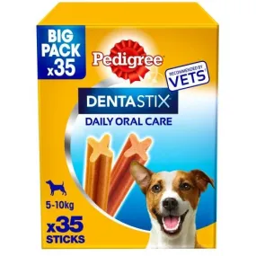 Pedigree DentaStix Daily Oral Care Dental Chews Small Dog 35 Sticks