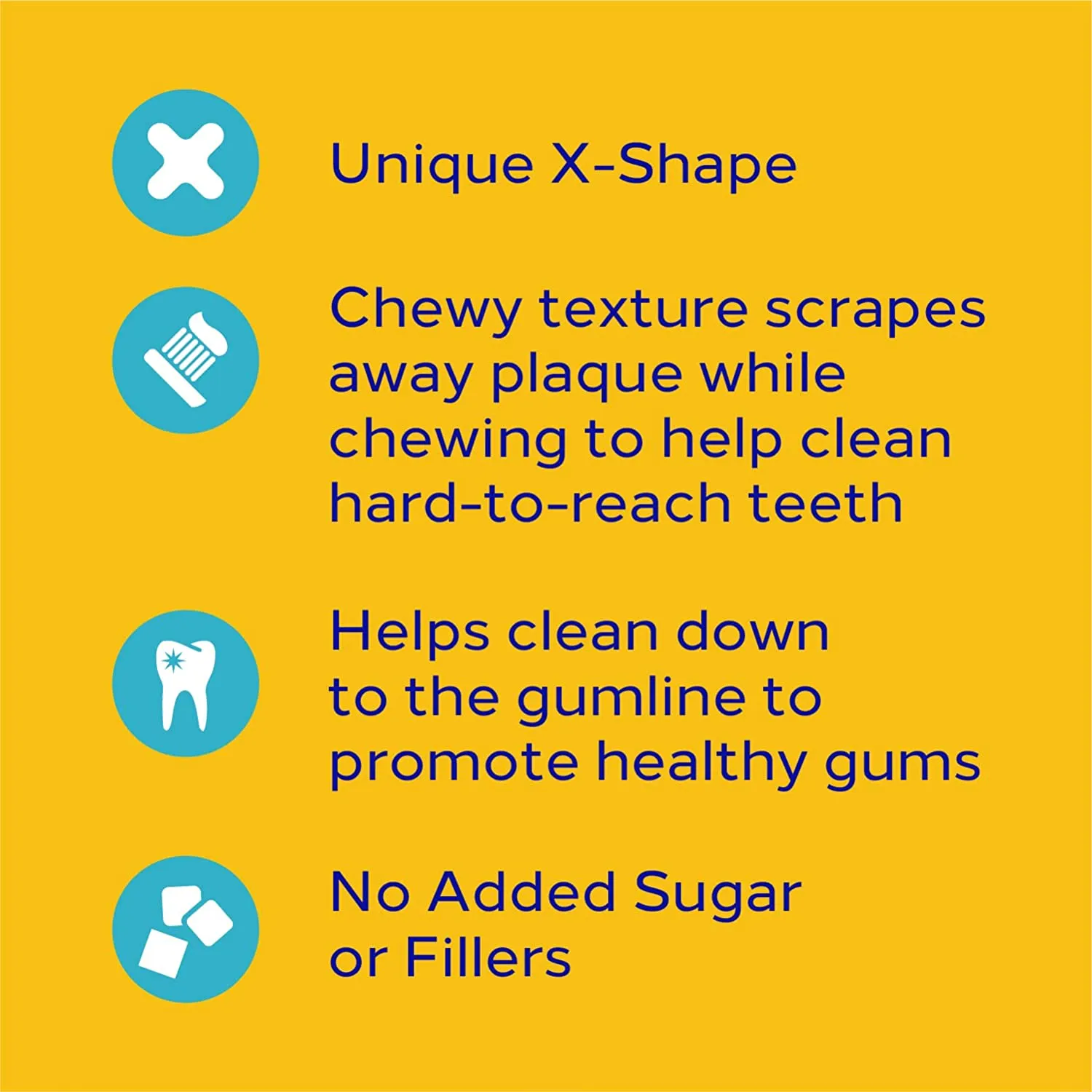 PEDIGREE DENTASTIX Large Dog Dental Treats Original Flavor Dental Bones Pack (32 Treats)