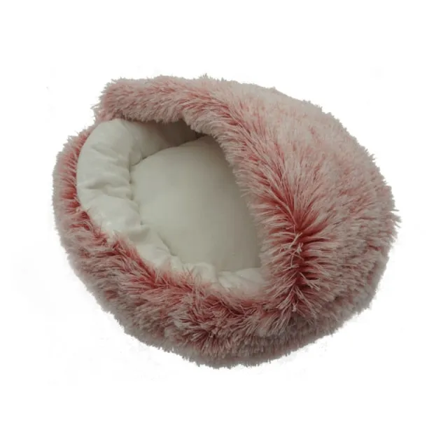 Plush Burrow Blanket Bed