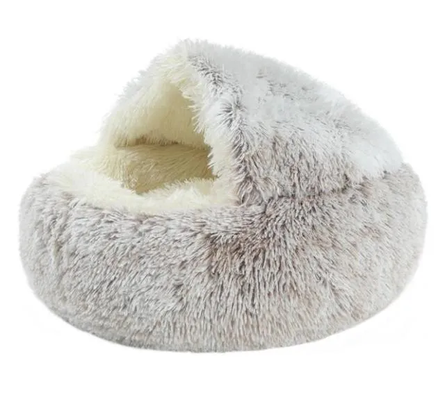 Plush Burrow Blanket Bed