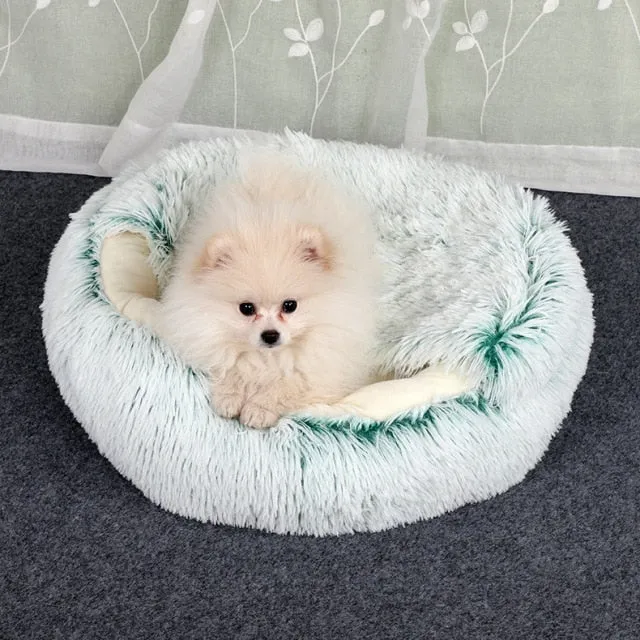 Plush Burrow Blanket Bed