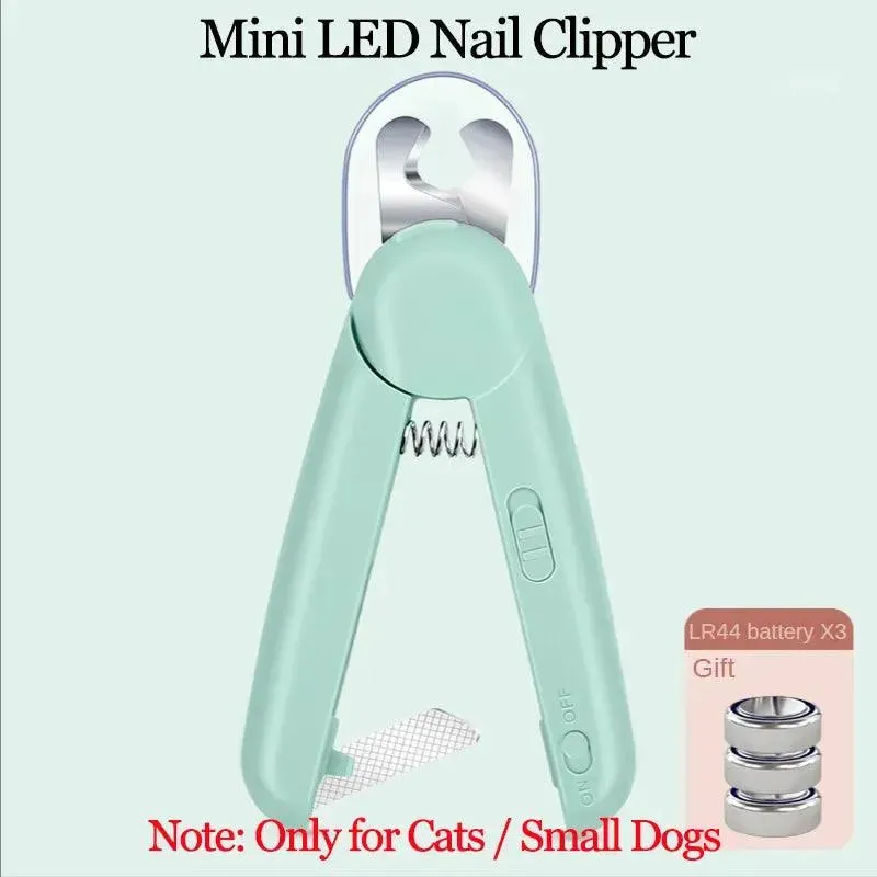 Precision LED Pet Nail Clippers