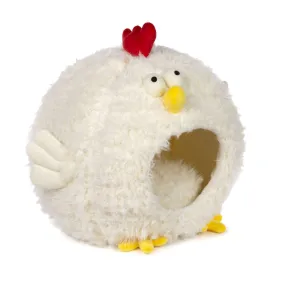 Prevue Pet Comfy Chicken Hideaway Cat or Small Dog Bed