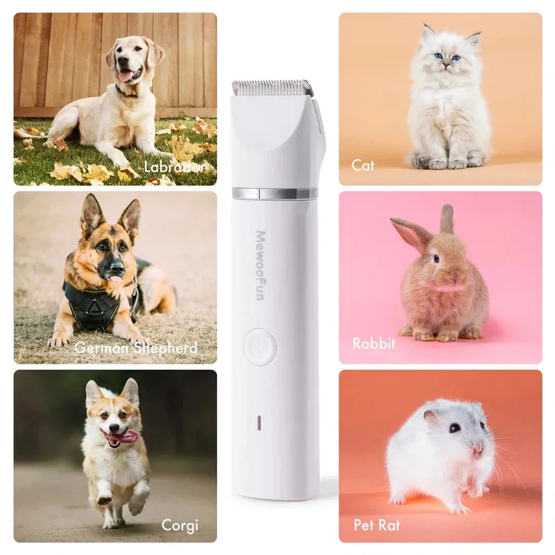 Professional 4-in-1 Pet Grooming Trimmer Kit
