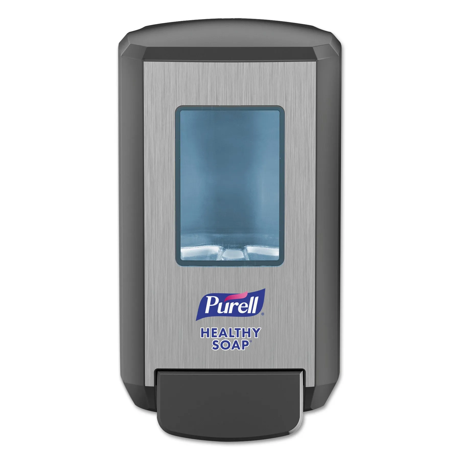 Purell Cs4 Soap Push-Style Dispenser, 1250 Ml, 4.88" X 8.8" X 11.38", Graphite - GOJ513401