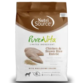 PureVita Chicken & Brown Rice Dry Dog Food