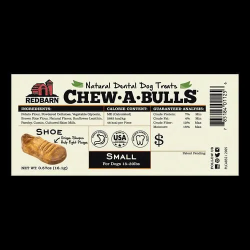 Redbarn Chew-A-Bulls, Shoe