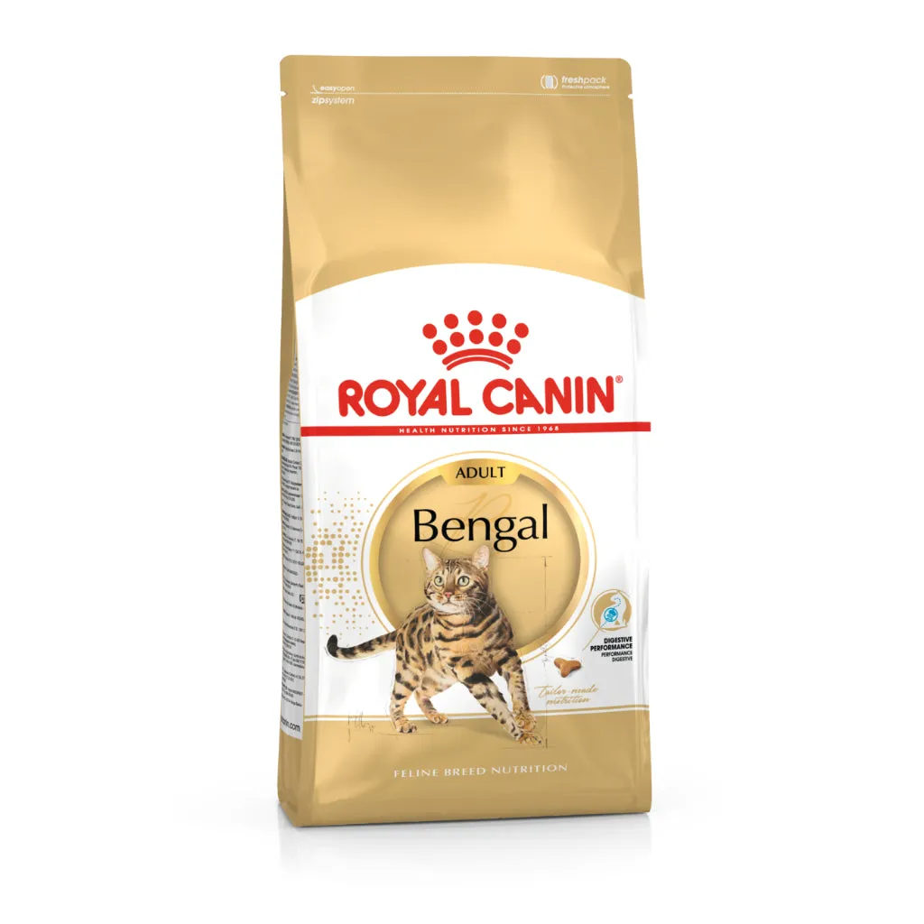 Royal Canin Bengal Adult 2kg Dry Cat Food - Feline Breed Nutrition