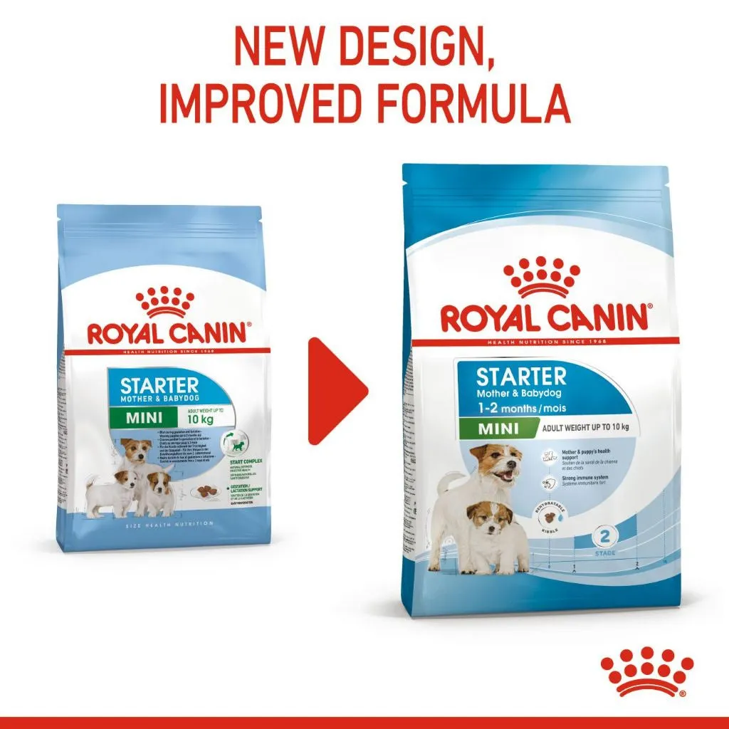 Royal Canin Mini Starter Mother & Babydog 4kg Dry Dog Food for Adult/Puppy/Baby